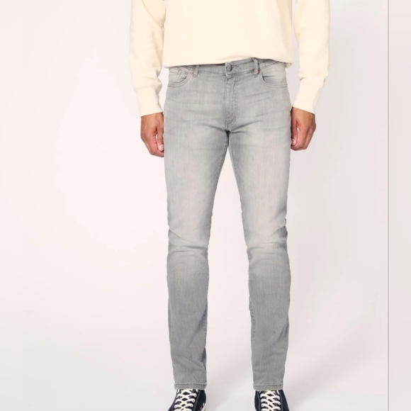 Warpt + Weft Gray HND Tokyo Skinny Jeans Size 34x30 - Picture 11 of 16